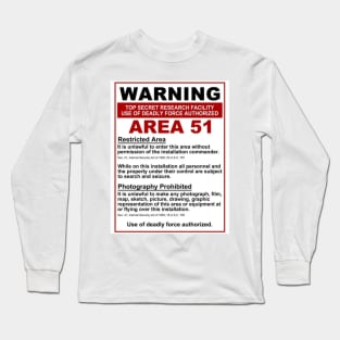 Area 51 Long Sleeve T-Shirt